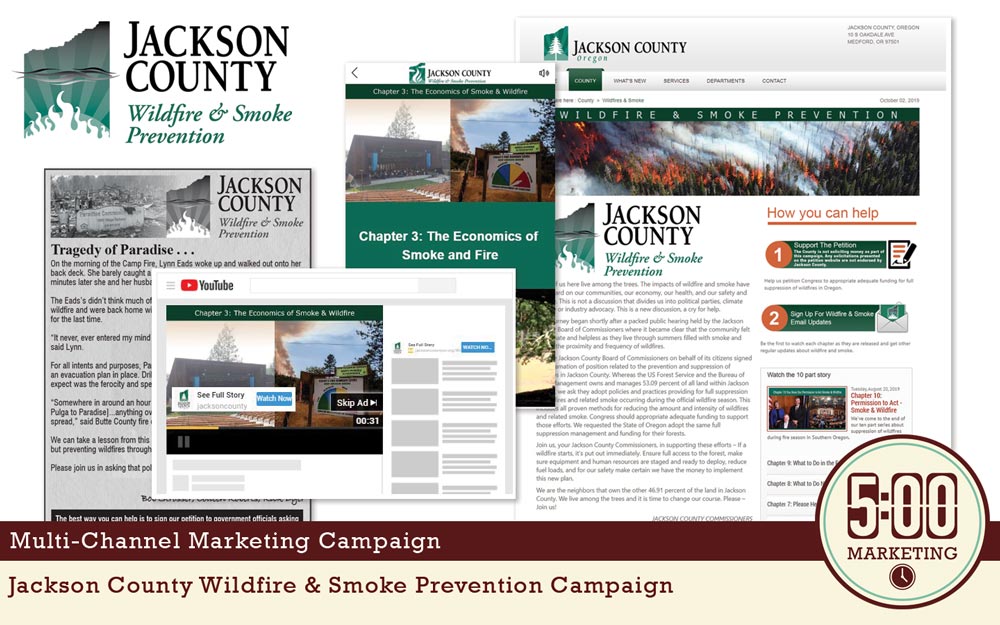 Jackson County Wildfire & Smoke Prevention Campaign