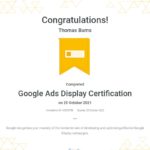 Google Ads Display Certification - 5oclock Marketing