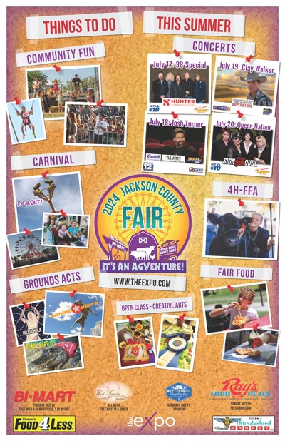 2024 Jackson County Fair Community Poster